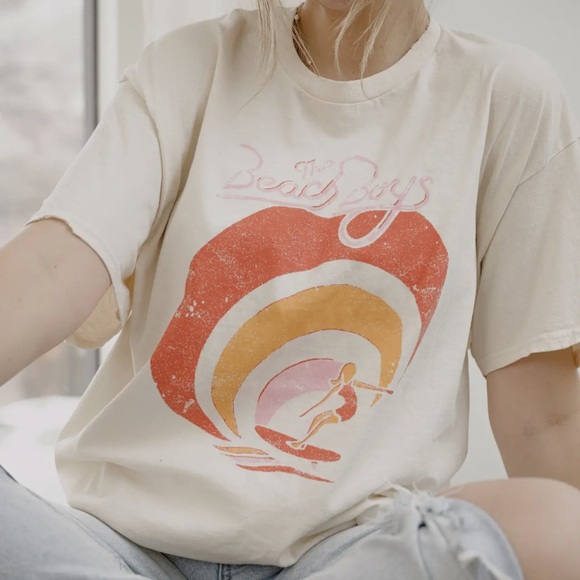 The Beach Boys Graphic Tee NWT - Picture 4 of 7